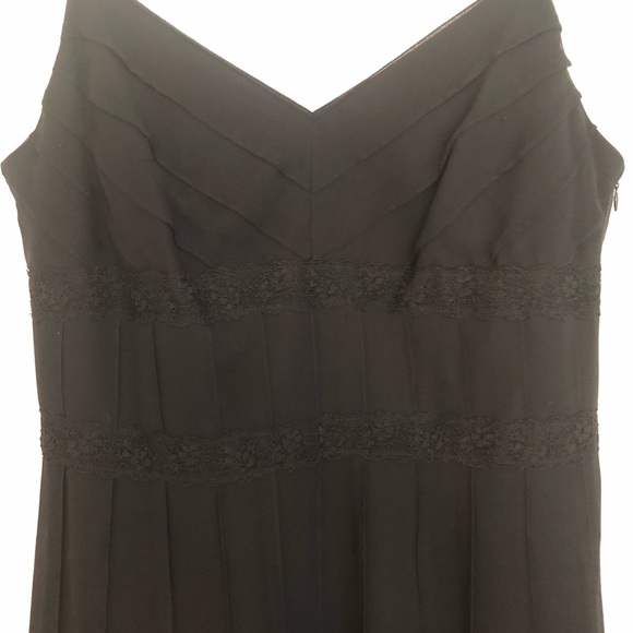 Vintage Anne Klein 100% silk LBD - Picture 3 of 9